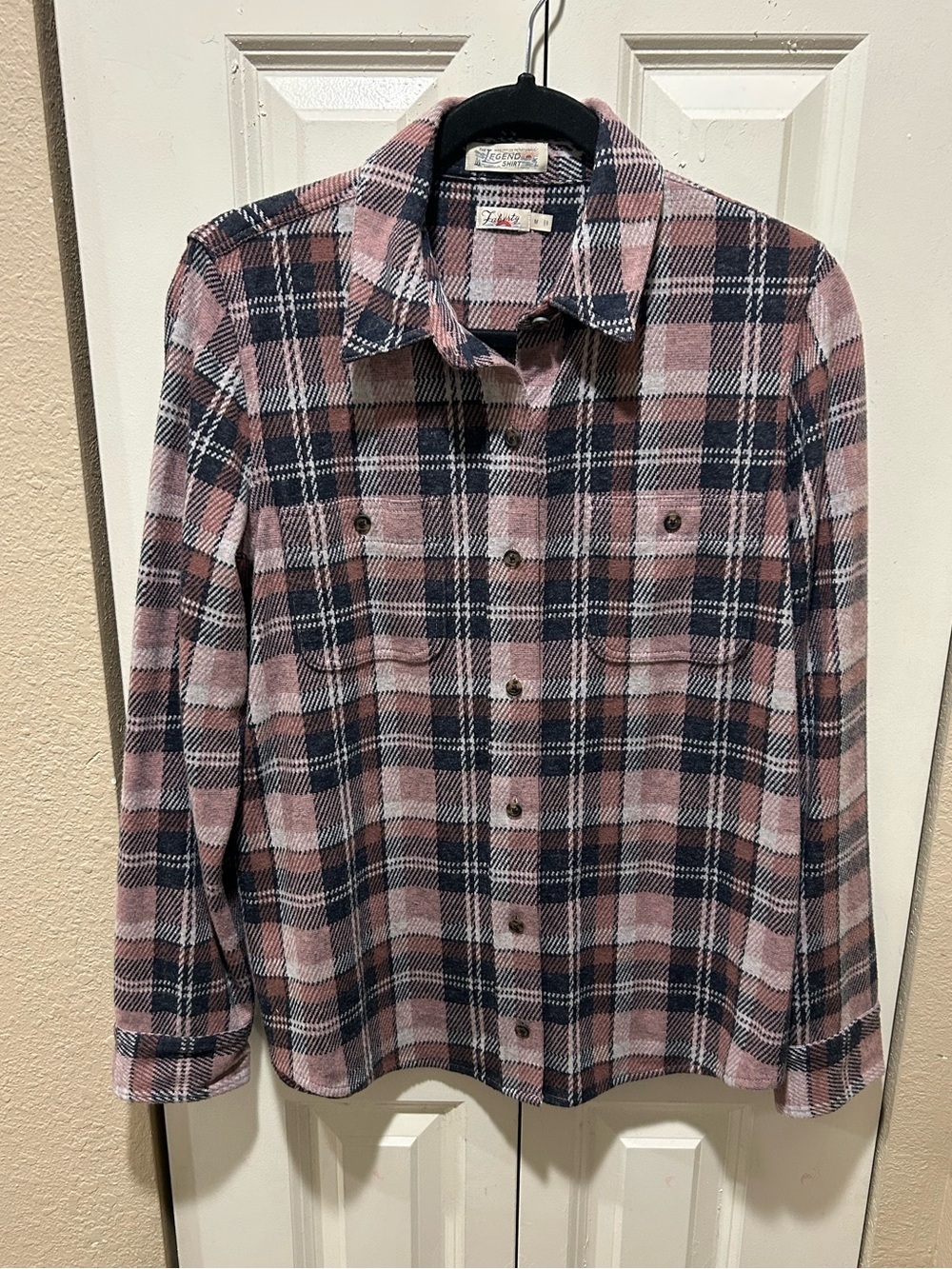 Faherty Men’s Legend Shirt Button Up Plaid , size M